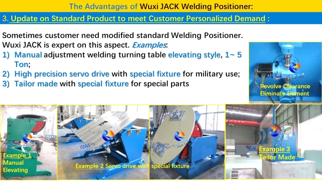 Three Axis L Type Hydraulic Lifting and Rotating Rotary Turntable Welding Positioner