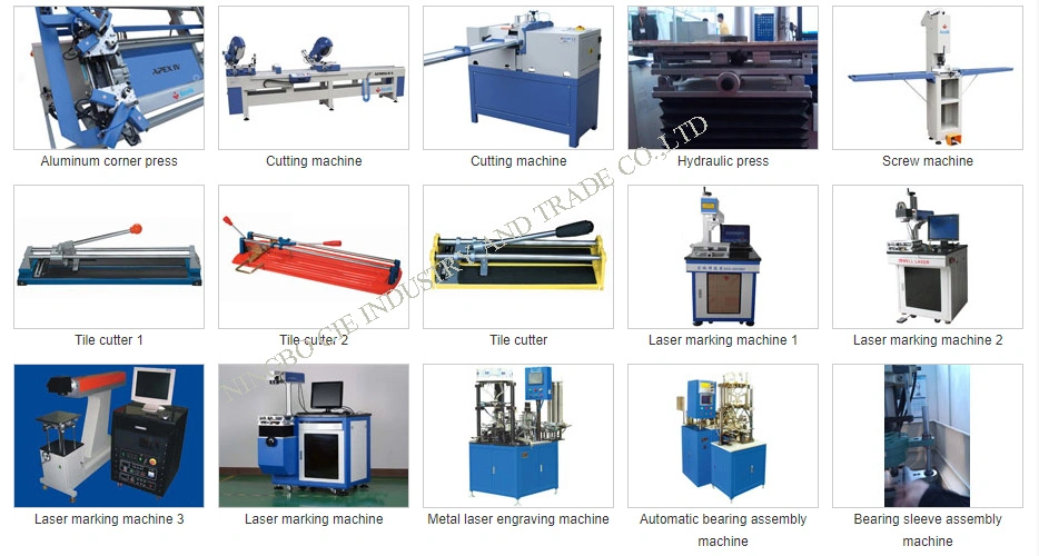 Single Axis Robot with Linear Guide Rail and Block Assy